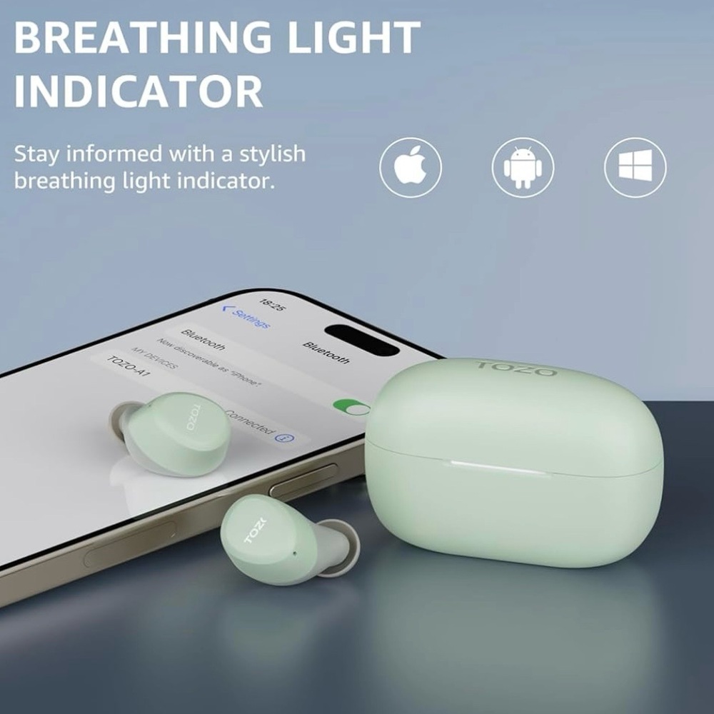 A1 True Wireless Earbuds - Green - Picture 10 of 13